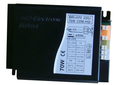 van de de Serreballast van 0.44A 130Hz Digitale van het het Metaalhalogenide 70W Ceramische het Natriumlamp