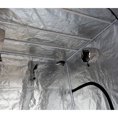 200cm Hydroponic kweekt Binnen van Hoogtezippered Tent, Draagbare 5X5 kweken“ Tent600d Stof