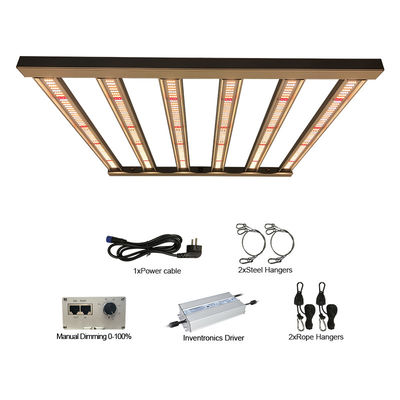 Geleide de Tuinbouw van 240VAC 2.7μmol/J kweekt Lichten 320W 6 Pijler Volledig Spectrum