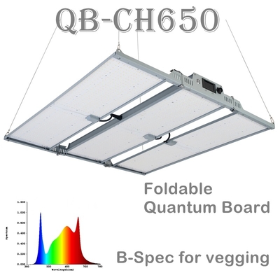 Kweken RikoLite650w Vouwbare Dimmable leiden lichten van de Lichten de Quantumraad geleide installatie