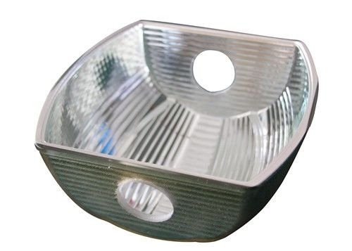 De spiegelende R7S-Reflector van de Bolstraatlantaarn, Glaslucht Gekoelde Reflector Met twee uiteinden